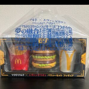 マクドナルド×エヴァンゲリオン バリューセットフィギュア 3個セット マック×エヴァ