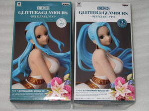 ワンピース glitter&glamours NEFELTARI.VIVI ネフェルタリ・ビビ フィギュア 2種セット ノーマル レア ONE PIECE　非売品