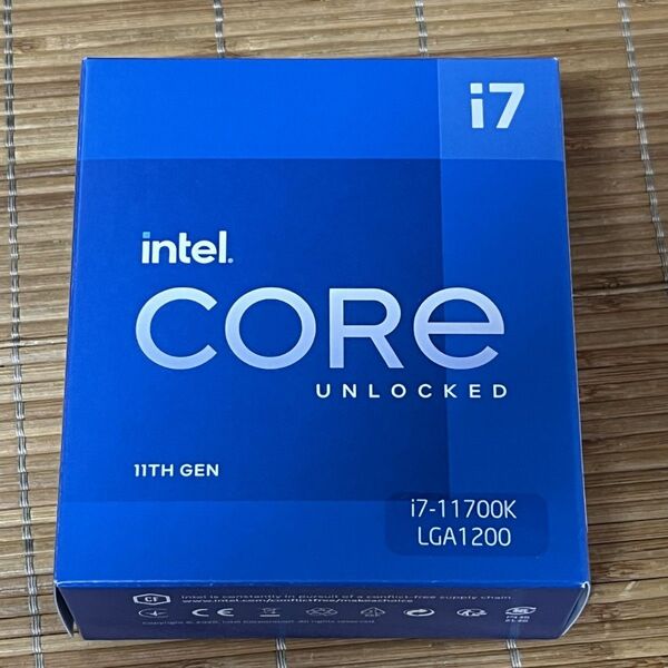 Intel Core i7 11700K BOX 8コア 3.60 GHz LGA1200 CPU 第11世代 インテル