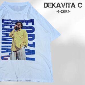 90s デカビタC 三浦知良 Tシャツ 半袖Tシャツ ホワイト キングカズ ホワイト ヴィンテージ ビンテージ