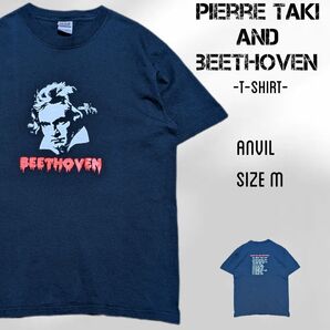 00s ピエール瀧とベートーベン Tシャツ 2003ツアーTシャツ Mサイズ メンズ ブラック 半袖Tシャツ