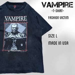 USA製 90s Fashion Victim VAMPIRE Tシャツ ヴィンテージ ビンテージ L