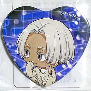 【黒川イザナ】くじ引き堂オンラインくじ みに!vol.2 おまけ賞 ハート型缶バッジ