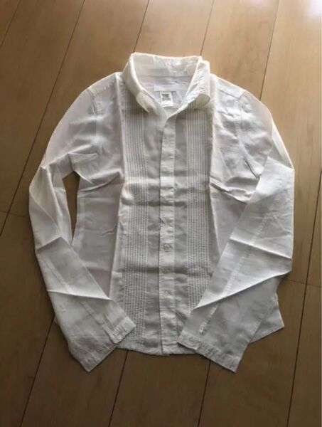 DIESEL透け感 ホワイトシャツ