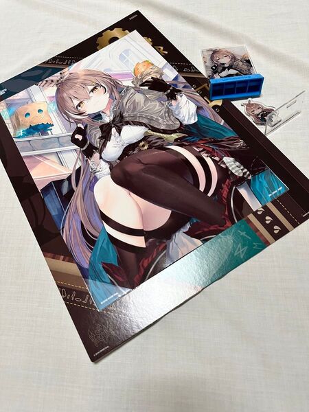 ホロライブ 一番くじ 七詩ムメイ3点セット ビジュアルボード アクスタ