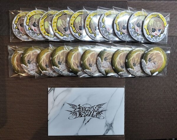 にじさんじ 缶バッジ VOLTACTION Angel×Devil 風楽奏斗 まとめ売り