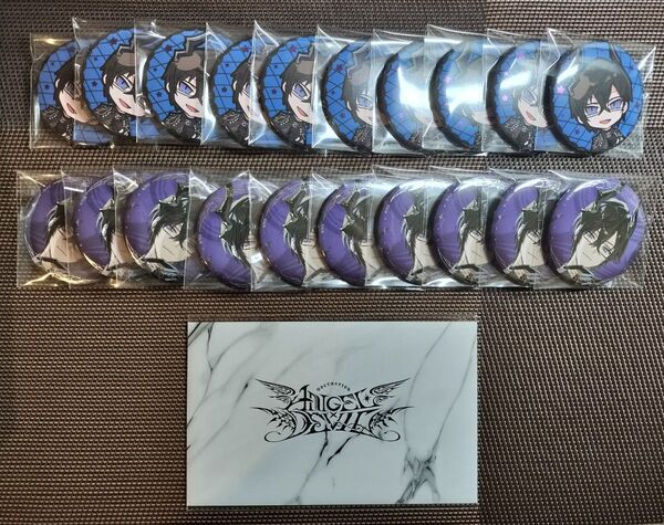 にじさんじ 缶バッジ VOLTACTION Angel×Devil 四季凪アキラ まとめ売り