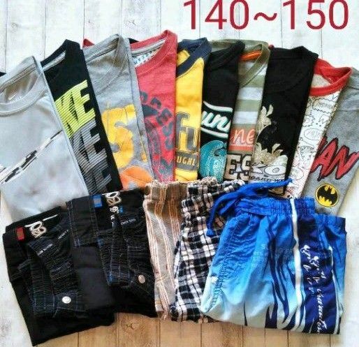 男の子 140〜150cm 子供服トップス、ボトムス、水着まとめ売り