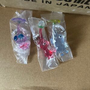 新品未開封ピクミン めじるしアクセサリー2 全種新規造形 3種