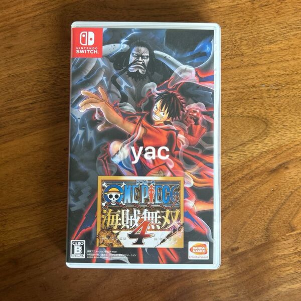 美品 Switch ワンピース 海賊無双4 ソフト