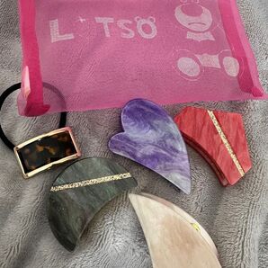 ヘアアクセサリー5点セット まとめ売り ロッツォ巾着付き