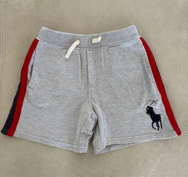 ポロラルフローレン キッズ ハーフパンツ 半ズボン 120 6 ショートパンツ グレー