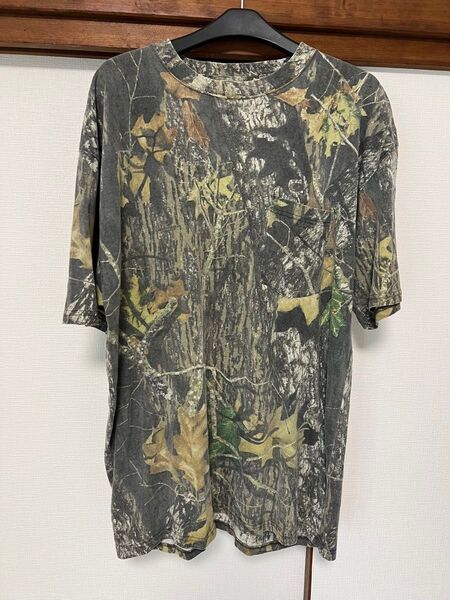【US古着】JERZEES リアルツリー 迷彩 Tシャツ