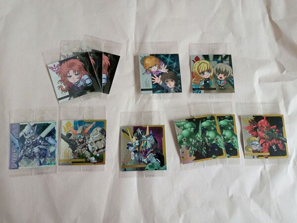 にふぉるめーしょん ガンダムウエハース vol.3 超越する精神 シール 11枚
