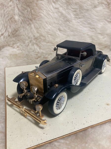 昭和レトロ ロールスロイス ラジオ 骨董品 車ビンテージ置物