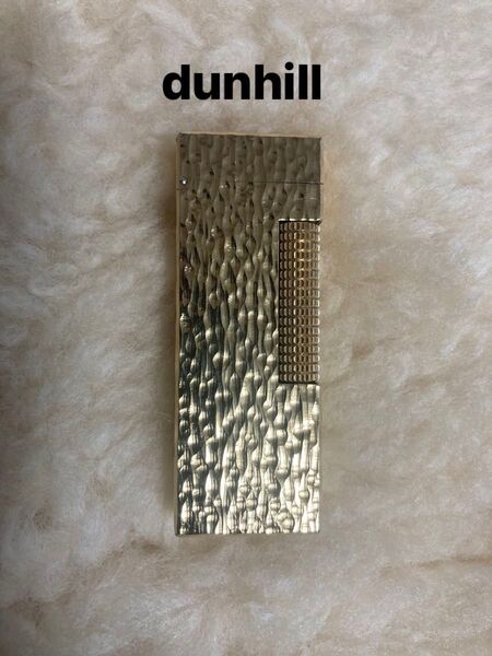 dunhill ダンヒル ゴールド テクスチャーライター本体 ヴィンテージ