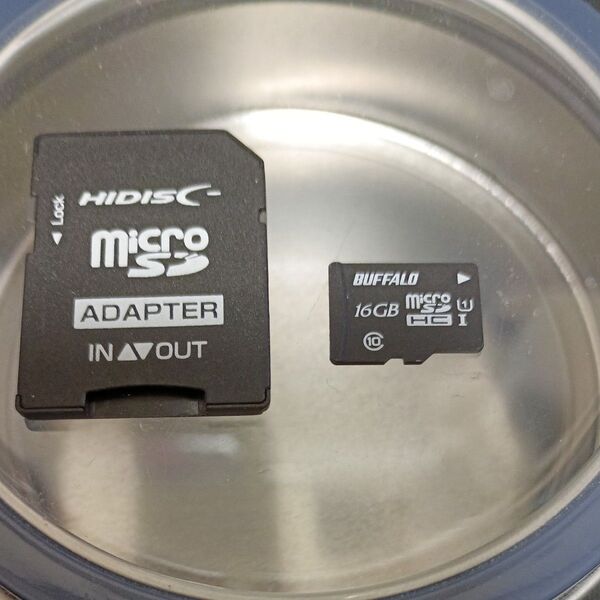 microSDカード16GB マイクロSD アダプター付き