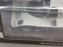 【新品】限定品 京商 MINICHAMPS★1/43 PORSCHE 962 IMSA★500km MID-OHAIO 1986 No14 ミニチャンプス ポルシェ ミニカー_画像4