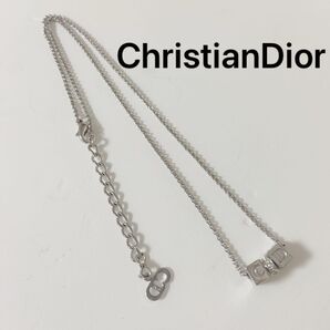 ChristianDior クリスチャンディオール ディオール シルバー ネックレス