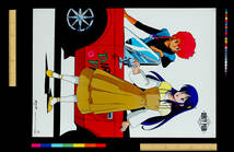 [Vintage][Delivery Free]1980s Dirty Pair B2 Poster ダーティペア MOVIC [tag2222]_画像4