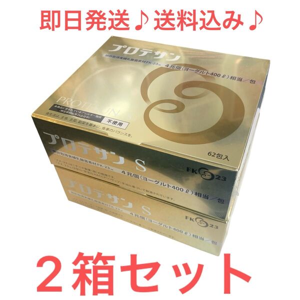 プロテサンS62包×2箱セット ニチニチ製薬 乳酸菌素材 新品未開封品