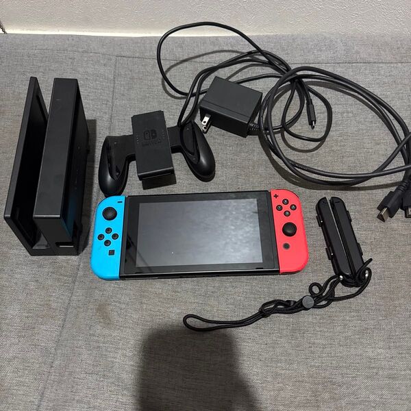 Nintendo Switch 本体 強化版 2021年産 ネオンレッド ネオンブルー 付属品完備