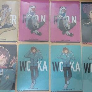 CRチップス Crazy Raccoon ウォッカ wokka 描き下ろし ステッカー Rion cpt じゃすぱー シール