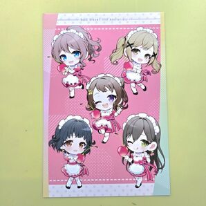 Poppin'Party ポストカード バンドリ スイパラ グッズ
