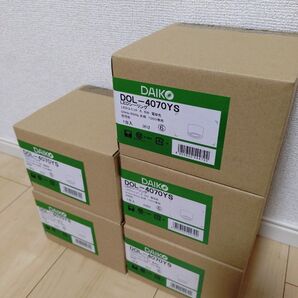 LEDシーリングDOL−4070YS(電球色)5台