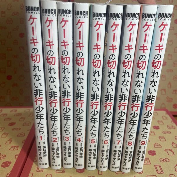 ケーキの切れない非行少年たち1〜9(BUNCH COMICS) 宮口幸治/原作 鈴木マサカズ/漫画