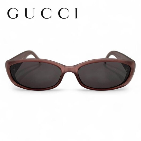 GUCCI グッチ サングラス ピンクブラウン ハードケース付