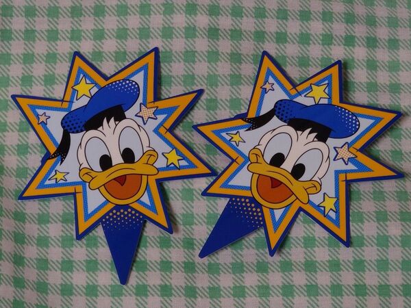 ディズニーランド ドナルドパルパルーザ ピック2個セット