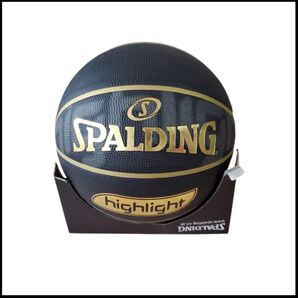 【新品未使用】☆SPALDING☆HIGHLIGHT☆バスケットボール5号☆