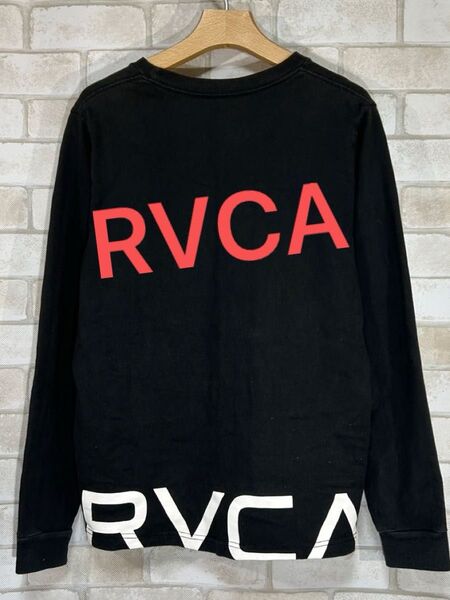 【RVCA】10%値下げOK ルーカ バックロゴ ロンT