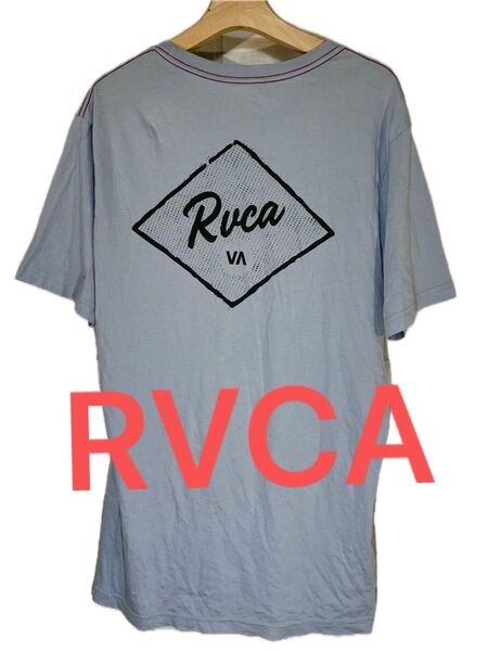【RVCA】ルーカ 両面ロゴ 半袖Tシャツ カットソー