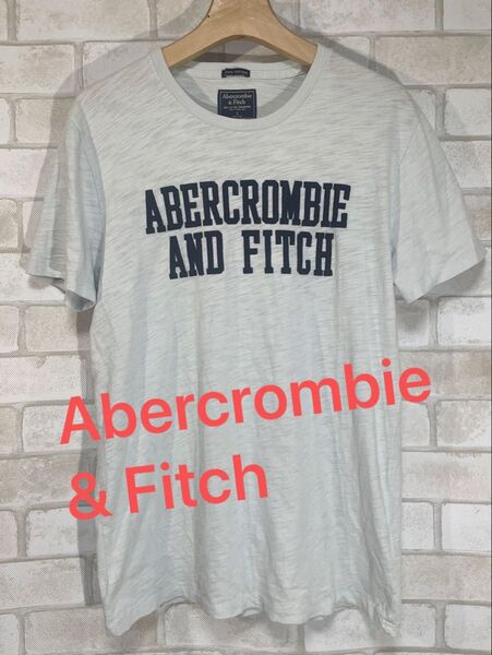 【Abercrombie & Fitch】アバクロ パッチワーク 半袖Tシャツ