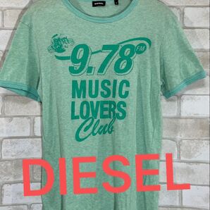 【DIESEL】archive リンガーTシャツ ダメージ グランジ Y2K 半袖Tシャツ カットソー