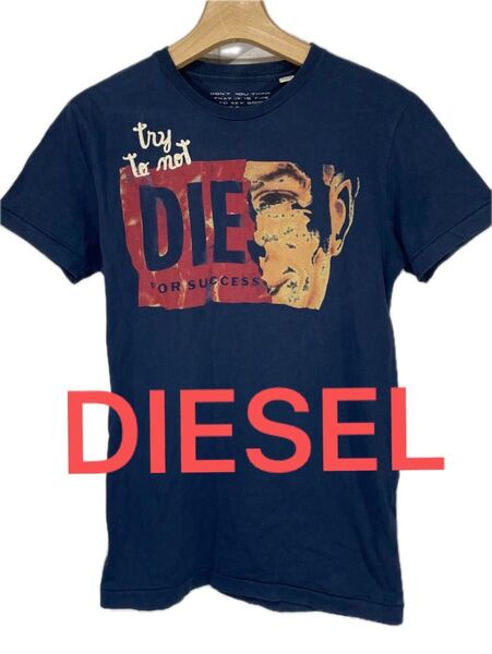 【DIESEL】ディーゼル ビックロゴ プリント 半袖Tシャツ