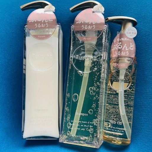 美容液シャンプー+ 美容液トリートメント+ヘアオイル