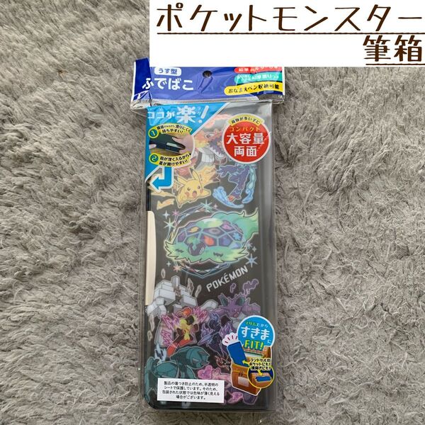 【新品未使用】ポケットモンスター 薄型 筆箱 ショウワノート ペンケース 筆入れ