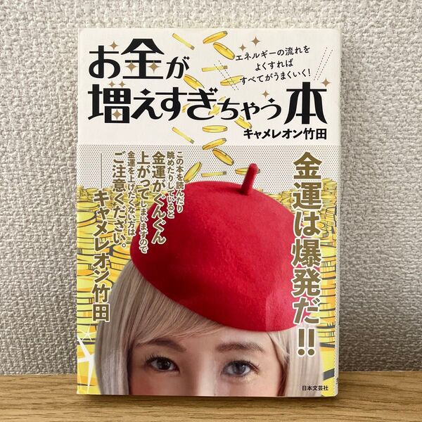 お金が増えすぎちゃう本 エネルギーの流れをよくすればすべてがうまくいく! キャメレオン竹田/著