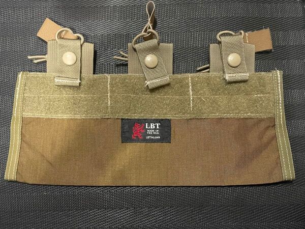 実物 LBT 7.62 トリプル インサート カンガルー ポーチ マガジンポーチ CB TAN DEVGRU 陸特 seals