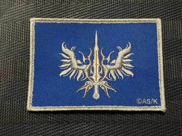 ナイツ & マジック 銀鳳騎士団 刺繍 ベルクロ ワッペン パッチ knights & magic