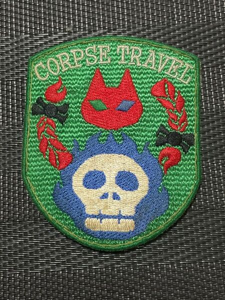 虚数工房 東方 CORPSE TRAVEL ワッペン パッチ 刺繍 東方project 東方プロジェクト ミリタリー