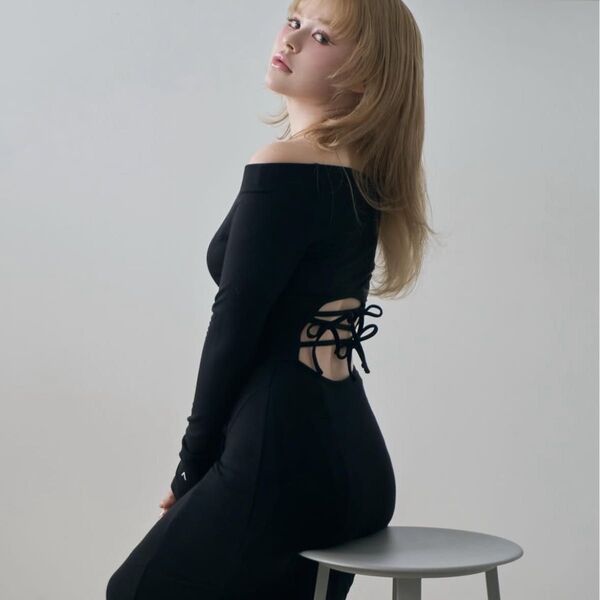 【andmary】Bella ribbon dress