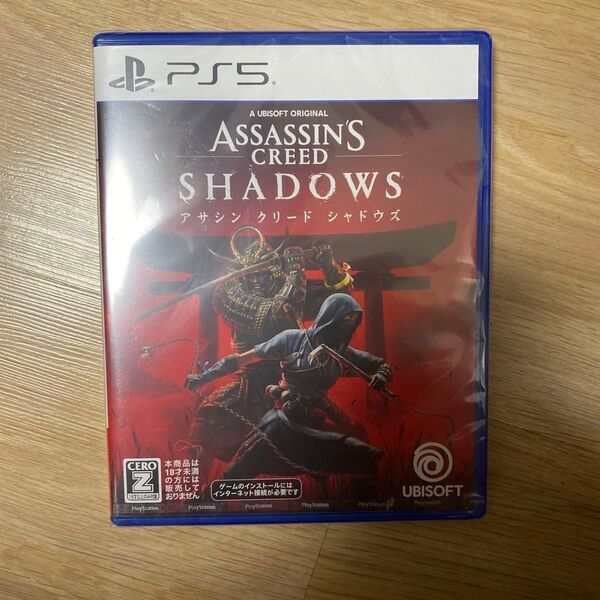 PS5 アサシンクリード シャドウズ 新品未開封