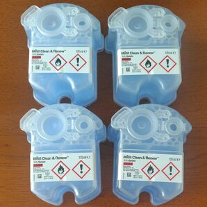 BRAUN 洗浄液 Clean & Renew 4個