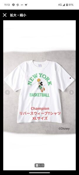 Champion リバースウィーブ Tシャツ
