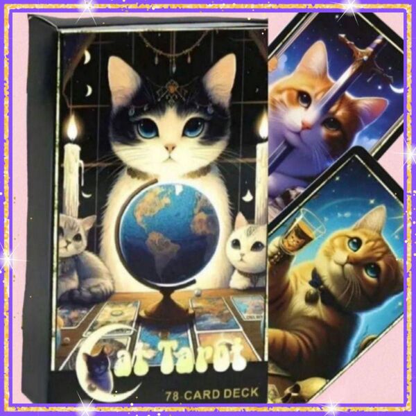 猫 タロットカード オラクルカード 猫雑貨 ねこ ネコ cat Tarot