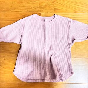 【美品】ワッフルTシャツ 110センチ